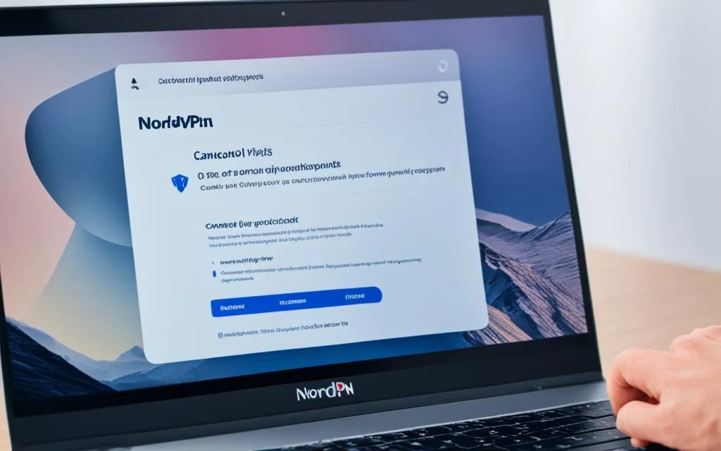 how to cancel nord vpn