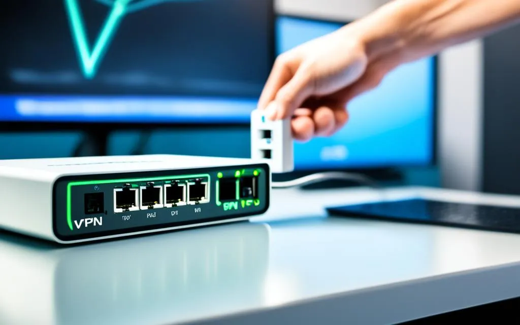 how to install a vpn router