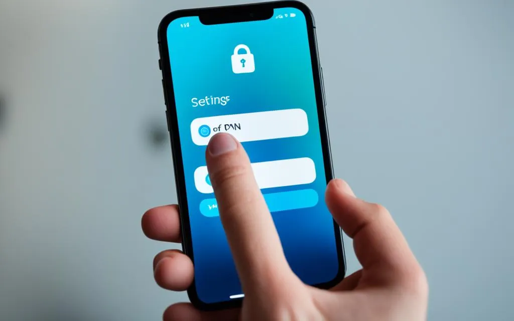 how to remove vpn from iphone